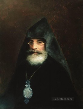 イエス Painting - ガブリエル・アイヴァジアンの肖像画 芸術家の弟イワン・アイヴァゾフスキー